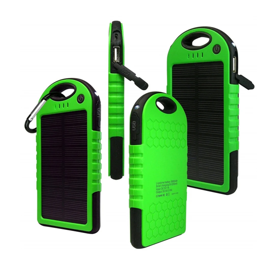 Original Manufacturer Private Model of 5000mAh Solar Power Bank