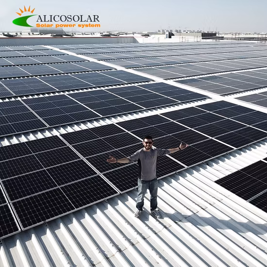 工場ハーフセル太陽光発電モジュール Perc Mono 430W 440W 450W 480W 144 セル太陽光発電ソーラーパネルの価格太陽エネルギーシステム