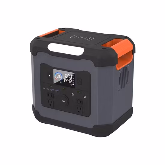 外部パワーバンクストレージ、モバイル緊急電源、1500W リチウムイオンバッテリー