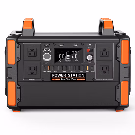 1500Wh 高速充電式リチウムイオン電池、外部ポータブルバックアップ発電所